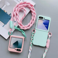 Funda Delgada para Xiaomi Mix Flip Correa Cruza con Caramelo Lindo Cubierta Protectora Sólida - details 11