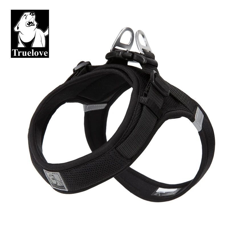 arnes de aluminio para mascotas TRUELove para perros pequeños y medianos de malla transpirable para entrenamiento al aire libre ajustable y resistente TLH3013