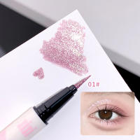 Bolígrafo de Ojos Aurora Líquida Azul Brillante Pigmento de Fosforescencia Impermeable Brillante - details 5