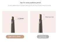Pluma de Cejas Profesional Impermeable y Duradera Doble Cabeza para Mejorar el Haste de Cejas - details 7