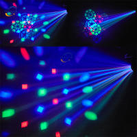 Super Mini luz de haz de patrones de cabeza móvil con apertura y Control remoto DMX512 DJ Disco Navidad fiesta de cumpleaños luz de efecto - details 7