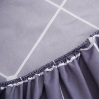 Sábana bajera de algodón estampada, sábanas para cama de cuatro esquinas con banda elástica (sin fundas de almohada), 1 ud. - details 45