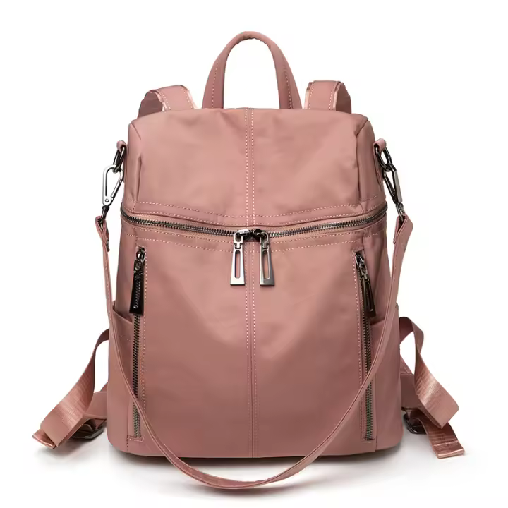 Mochilas para mujer, bolsas de libros informales, bolsas traseras de moda para mujer, bolsa de viaje impermeable, diseño Vertical de gran capacidad, antirrobo - 1