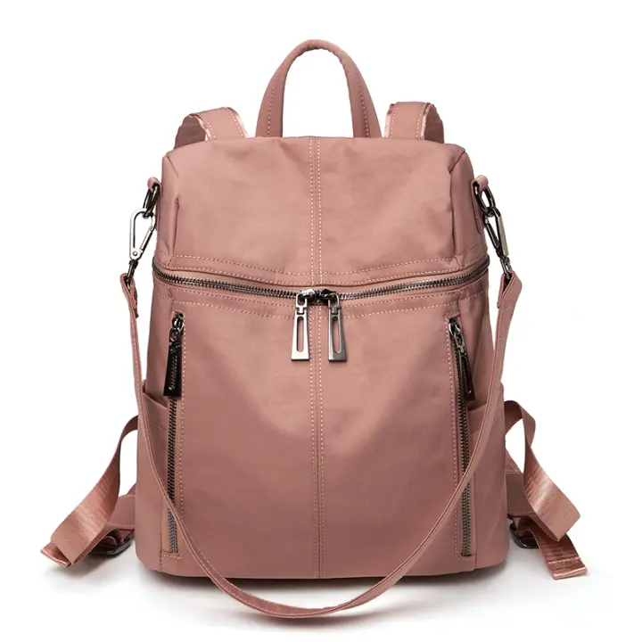 Mochilas para mujer, bolsas de libros informales, bolsas traseras de moda para mujer, bolsa de viaje impermeable, diseño Vertical de gran capacidad, antirrobo - 1