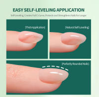 Nailpop 7 en 1 Builder Gel Multicolor Transparente Blanco Rosa Nude 15ml Nail Apex y Fortalecedor de Extensión Gel UV para DIY Salón en Casa. - details 5