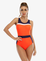 Bañador deportivo de una pieza para mujer, traje de baño para surfear, traje de baño para entrenamiento - details 1