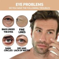 Crema de Ojos de Retinol para Hombres Creme Firmador y Levantador Serum de Reparación Instantánea para Ojeras Gel de Eliminación de Bolsas Cuidado de la Piel Facial - details 1