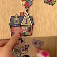 Soporte de Llaves de Pareja Creativo en Forma de Globo Decoración Ligera para Cocina - details 3