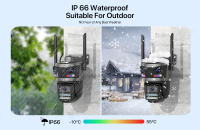 Cámara de Seguridad HD 12MP ICSEE Visión Nocturna Seguimiento Automático Apróximate Impermeable - details 7