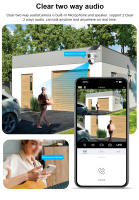 Cámara de seguridad solar KERUI de 4MP con doble lente AOV, 4G, WiFi, para exteriores, con visión nocturna. - details 11