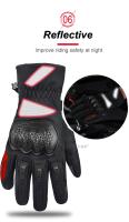 Guantes de Motocicleta de Invierno SUOMY A Prueba de Agua, Calientes, Pantalla Táctil, Rosa, Completos de Dedo - details 12