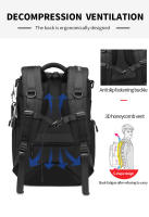 Mochila para Hombres de Gran Capacidad Multifuncional con Múltiples Bolsillos Impermeable Bolsa de Viaje para Negocios Bolsa para Portátil de 15.6 - details 3