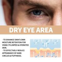 Crema de Ojos de Retinol para Hombres Creme Firmador y Levantador Serum de Reparación Instantánea para Ojeras Gel de Eliminación de Bolsas Cuidado de la Piel Facial - details 3