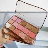 Paleta de Sombras de Ojos Nude Pink 15 Colores de Perlas Mate Ilumina tu Piel de Bajo Contraste - details 1