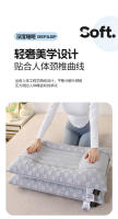 Almohada de algodón con semillas de casia, 1 pieza, almohada de tracción para el cuello, almohadas para dormir, almohadas diseñadas para personas que duermen boca arriba y de lado - details 3