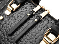 Bolso de mano Retro de piel sintética para mujer, bandolera de hombro con borla de diseñador, informal, de lujo - details 24