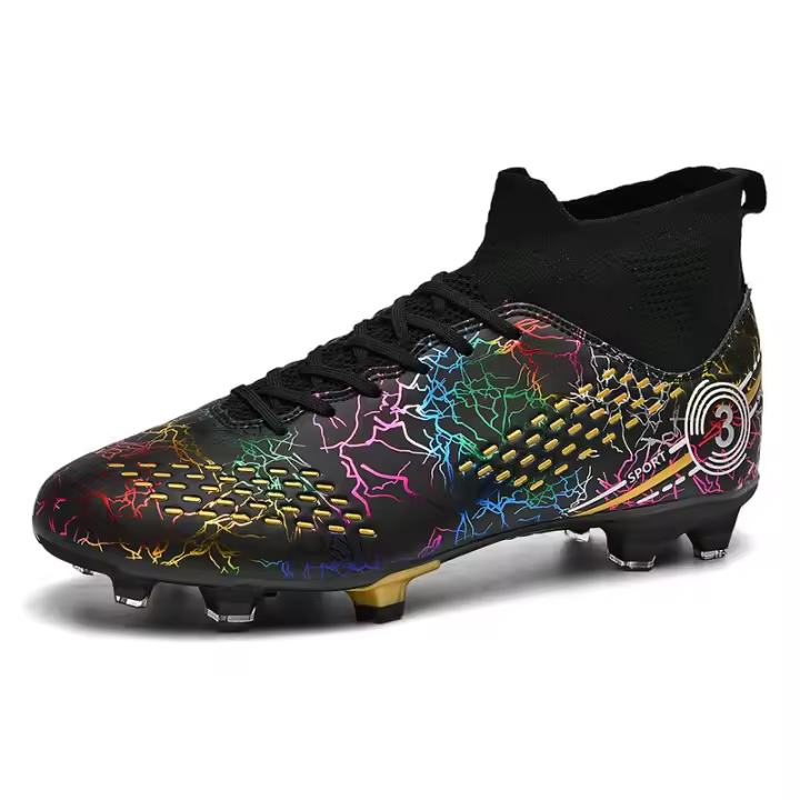 Botas de fútbol profesionales para hombres y niños, botas de fútbol para césped, zapatos de entrenamiento deportivo de fútbol para niños - 1