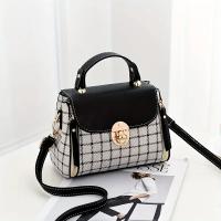 Bolso de Hombro de Lujo para Mujer Nuevo Diseño de Cuero PU Bolso Cruzado de Estilo Mensajero con Patrón a Cuadros para Mujer Bolso de Mano de Moda - details 7