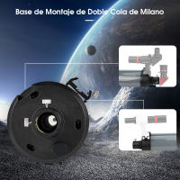 Telescopio Astronómico SVBONY MK105 Maksutov-Cassegrain OTA Reflectividad 99% Revestimientos Dielectricos Para Buena Visión y Aplicaciones Speciales - details 7