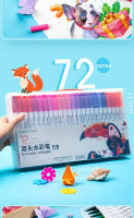 Rotuladores artísticos de colores para bocetos, Juego de dibujo de doble cabeza, pincel de pintura de acuarela, suministros de papelería, 12-100 piezas - details 2