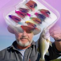 Señuelo de pesca con moscas húmedas, mariposas, insectos, polilla biónica, salmón, trucha, cebo de pesca con mosca, aparejos de pesca de agua dulce y salada, 5/10 Uds. - details 4