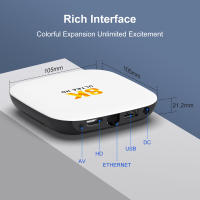 Gtmedia Android 14 Smart TV Box 8K HD Wifi6 BT5.4 2G 16G 4GB 128GB Reproductor de Voz de Google - details 10