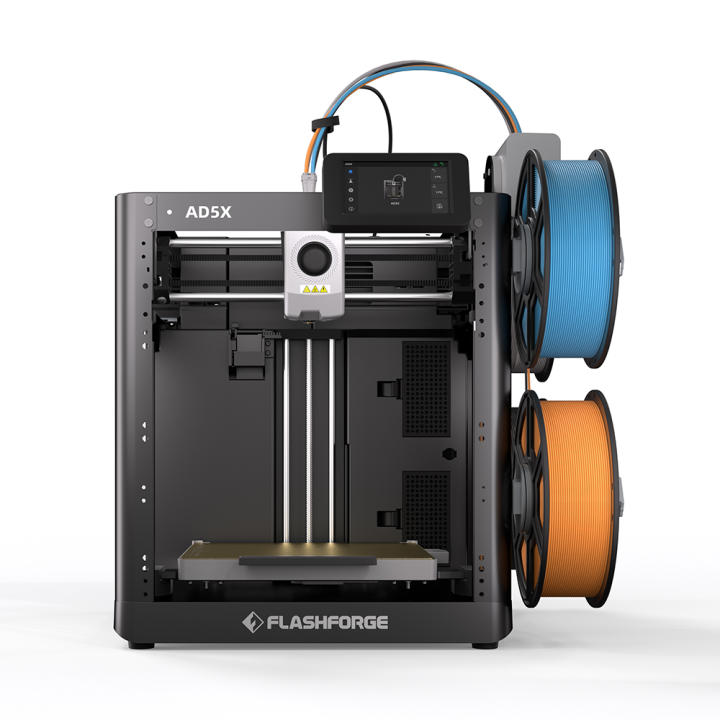 Impresora 3D multicolor Flashforge AD5X de 600 mm/s de alta velocidad con impresión de 4 colores y sistema IFS 300 ℃   Soporte directo para extrusora TPU NUEVO