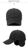 Gorra de Béisbol con Protección para las Orejas Cálida para Hombres y Mujeres de Alta Calidad Impermeable para el Invierno en Exteriores Material de Lining de Poliéster Estilo de Gorra Estilo de Moda para Hombres y Mujeres - details 3