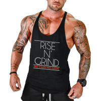 New Mens Cotton Breathable Tank Tops Shirt Gym Fitness Vest Sleeveless Male Casual Bodybuilding Sports Running Workout Clothes - details 8