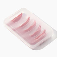 GLIMOCN5 pares de almohadillas para permanente de pestañas de silicona, varillas para pestañas, escudo de elevación, rizador de pestañas 3D, accesorios, herramientas aplicadoras - details 4
