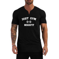 Camiseta Casual de Verano para Hombres Cuello en V, Manga Corta, Algodón, Patrón LOGO, Moda Versátil - details 2