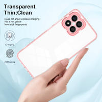 KEYSION-funda transparente a prueba de golpes para HONOR X8, 4G, TPU transparente + PC, 2 en 1, funda trasera de teléfono para Huawei Honor X8 - details 3