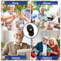 Audífonos digitales recargables para ancianos, miniamplificador de sonido para sordera, reducción de ruido de alta potencia - details 19