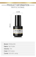 ROSALIND-esmalte de Gel semipermanente para uñas, barniz híbrido con purpurina UV Led para manicura artística, imprimación para capa superior y Base - details 10