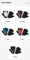 WEST BIKING-guantes de ciclismo para hombre y mujer, de medio dedo, con absorción de impacto, equipo deportivo para bicicleta de carretera - details 12