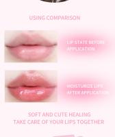 Labial de Gelatina de Melocotón Labial Hidratante con Brillo Transparente - details 4