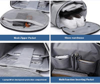 Mochila KAKA de 40L para Hombres Bolsa para Portátil de 15.6 Mochila Deportiva de Viaje para Zapatos y Fitness Para Mujeres y Adolescentes Mochila Escolar - details 9