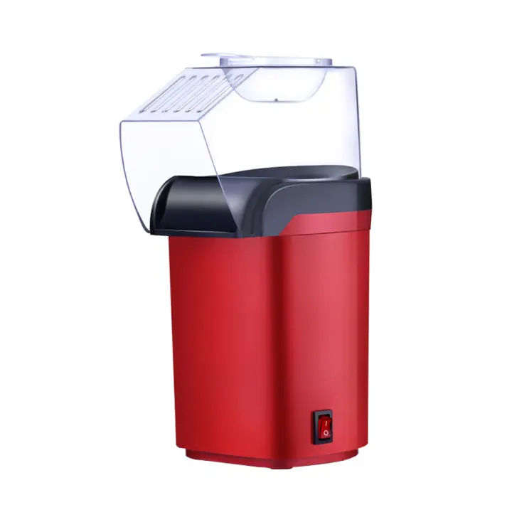 Máquina de Palomitas Mini de 1200W Enchufable, Sin Aceite, Capacidad de 200ml para Hogar, Cocina, Fiesta, Viaje - 1
