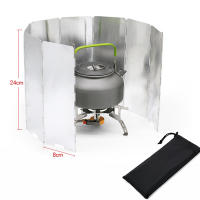 8/9/10 pantalla de aleación de aluminio a prueba de viento para cocina, picnic, camping al aire libre, estufa de gas - details 2