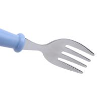Juego de Cubiertos Pequeños de Acero Inoxidable 3 Piezas de Cuchara y Garfillo Portátil para Alimentación de Bebés Utensilios de Mesa para Niños - details 17