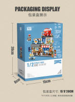 Loz Architecture Street Shop Izakaya Moc Building Blocks Store Japanese Street Scene Puzzle Gift Toy for Adults or Children - details 18