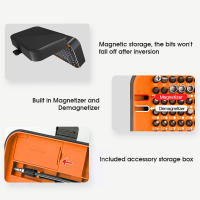 Llave de destornillador magnética Torx Phillips 130 en 1 con bit para tornillo eléctrico herramienta de reparación para teléfonos y PC estilo de cabeza hexagonal normal para uso doméstico DIY - details 3