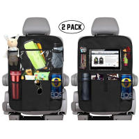 Organizador Universal multibolsillo para asiento trasero de coche, bolsa de viaje impermeable, accesorios para coche - details 1
