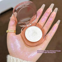 Resalador de Maquillaje Polarizado Rosa Brillo Fino para Mejillas y Ojos - details 14
