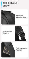 Mochila antirrobo impermeable para hombre y mujer, morral para ordenador portátil de 15,6 pulgadas, para trabajo diario, negocios, escolar, novedad de 2022 - details 8