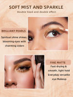 Barra de Sombra de Ojos Mate Perlada 2 en 1 Maquillaje de Ojos Nude Suave - details 3