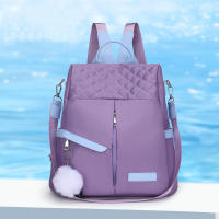 Mochila informal de tela Oxford, bolso escolar de viaje antirrobo, bolso de hombro bidireccional multifuncional - details 10