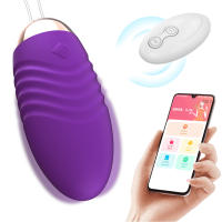 Vibrador para Mujeres con Control Remoto para Puntos G Inalámbrico Bluetooth Huevo Vibratorio Juguetes Sexuales para Damas Producto para Adultos - details 21