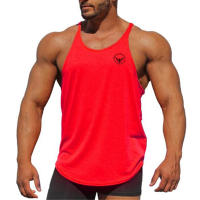 Fitness Clothing Bodybuilding Shirt Men Top for Fitness Sleeveless Sweatshirt Gym Sport T-shirt Thin Suspenders Breathable Vest - details 14