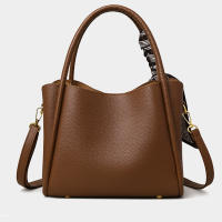 Bolsos de hombro con cintas simples para mujer, bandoleras versátiles de cuero PU de alta capacidad, novedad - details 20